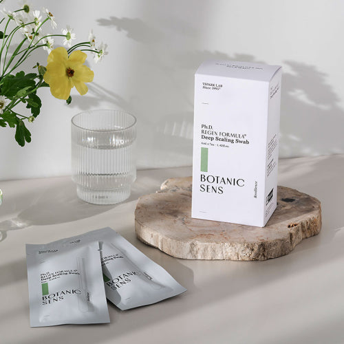 BOTANICSENS Scalp scaling, exfoliation, scalp care, cotton swab swap