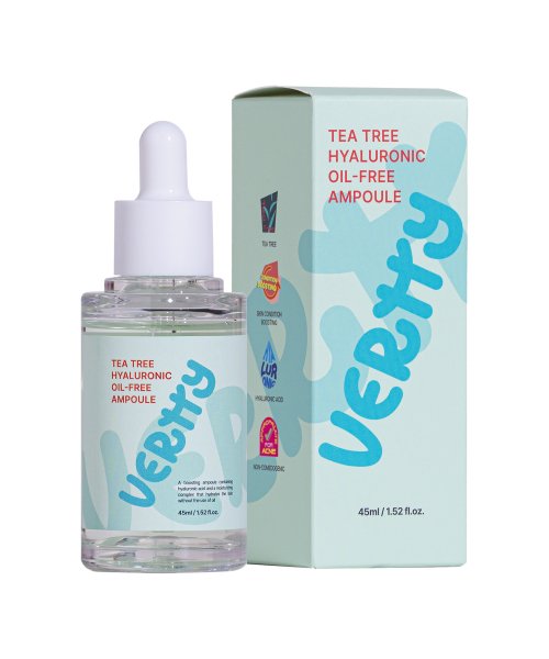 VERTTY Vegan Tea Tree Hyaluronic Oil Free Ampoule 50ml