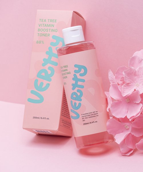 VERTTY Vegan Tea Tree Vitamin Boosting Toner 250ml