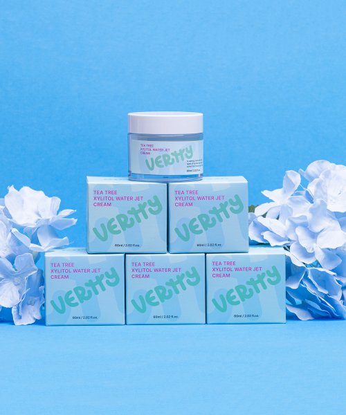 VERTTY Vegan Tea Tree Xylitol Waterjet Cream 60ml