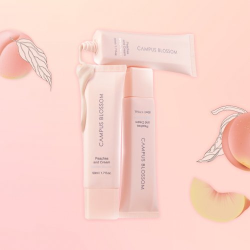 CAMPUS BLOSSOM CAMPUS BLOSSOM Peach Tone-Up Sunscreen SPF50+ PA++++