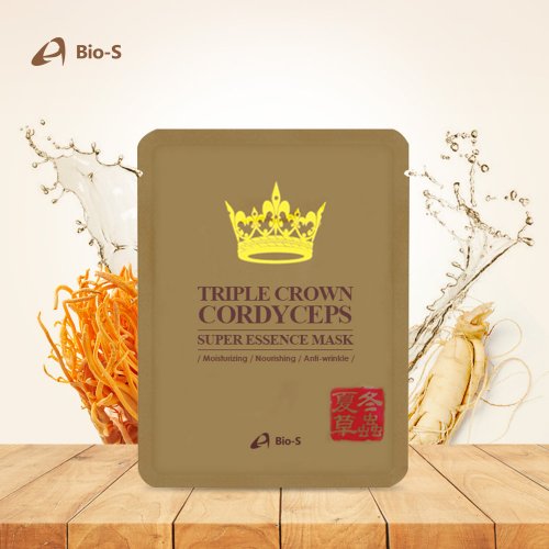 BIO-S BIO-S Triple Crown Cordyceps Super Essence Mask (10 sheets)