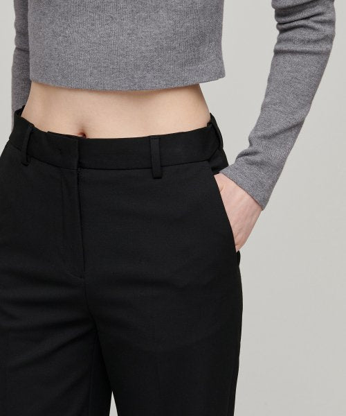 MUSINSA STANDARD WOMAN MUSINSA STANDARD WOMAN Women's Slacks [Black]