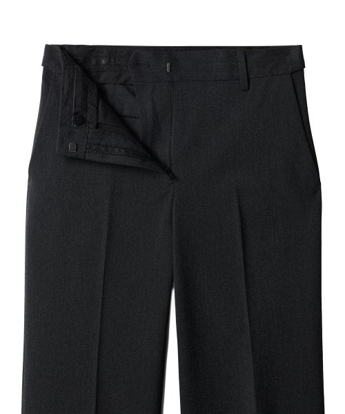 MUSINSA STANDARD WOMAN MUSINSA STANDARD WOMAN Slacks Semi Boot Cut [Charcoal Gray]