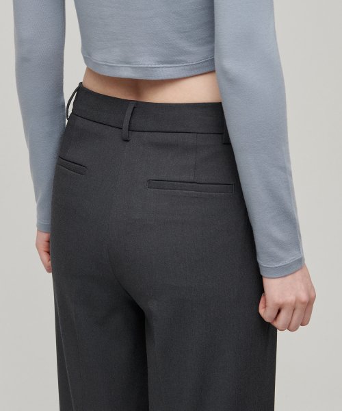 MUSINSA STANDARD WOMAN MUSINSA STANDARD WOMAN Women's Slacks Gray