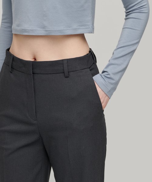 MUSINSA STANDARD WOMAN MUSINSA STANDARD WOMAN Women's Slacks Gray