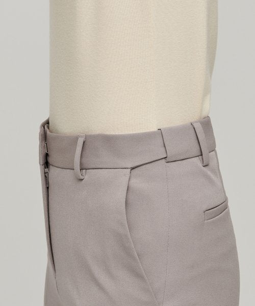MUSINSA STANDARD WOMAN MUSINSA STANDARD WOMAN Slacks Semi Boot Cut [Greyish Beige]