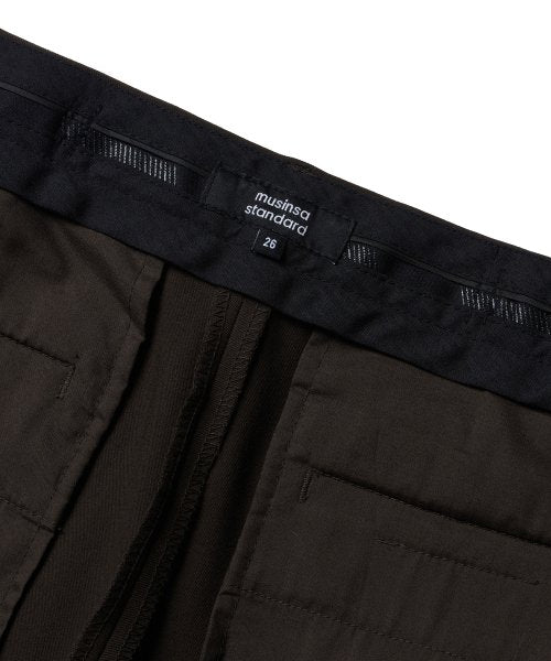 MUSINSA STANDARD WOMAN MUSINSA STANDARD WOMAN Slacks Semi Boot Cut [Choco Brown]