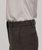 MUSINSA STANDARD WOMAN MUSINSA STANDARD WOMAN Slacks Semi Boot Cut [Choco Brown]