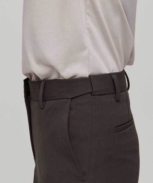 MUSINSA STANDARD WOMAN MUSINSA STANDARD WOMAN Slacks Semi Boot Cut [Choco Brown]