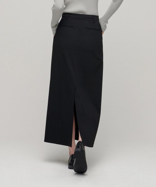 MUSINSA STANDARD WOMAN MUSINSA STANDARD WOMAN Maxi Skirt Black