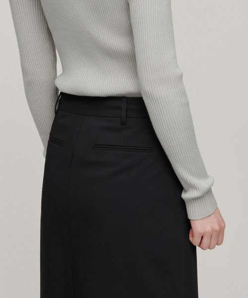 MUSINSA STANDARD WOMAN MUSINSA STANDARD WOMAN Maxi Skirt Black