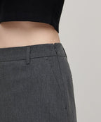 MUSINSA STANDARD WOMAN MUSINSA STANDARD WOMAN Maxi Skirt Medium Gray