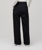 MUSINSA STANDARD WOMAN MUSINSA STANDARD WOMAN Slacks Heavyweight High Waist [Black]