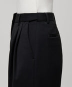 MUSINSA STANDARD WOMAN MUSINSA STANDARD WOMAN Slacks Heavyweight High Waist [Black]