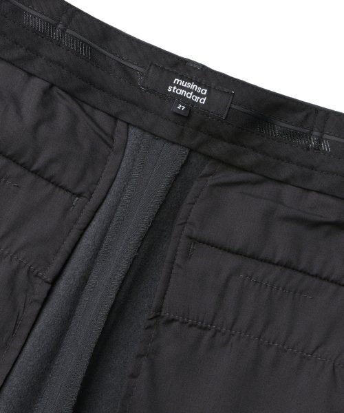 MUSINSA STANDARD WOMAN MUSINSA STANDARD WOMAN Slacks High Waist Wide [Gray]
