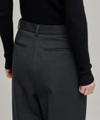 MUSINSA STANDARD WOMAN MUSINSA STANDARD WOMAN Slacks High Waist Wide [Gray]