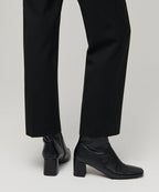 MUSINSA STANDARD WOMAN MUSINSA STANDARD WOMAN Slacks Heavyweight Tapered [Black]