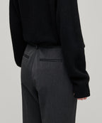 MUSINSA STANDARD WOMAN MUSINSA STANDARD WOMAN Slacks Heavyweight Charcoal Gray