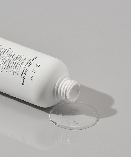 GBH COSMETICS [Moisture/Skin Barrier Care] Mild facial toner + soft cotton pad