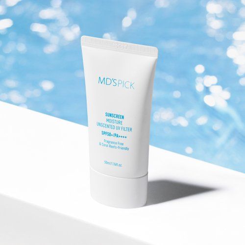 mdspick unscented moisturizing sunscreen 50ml 2 pieces