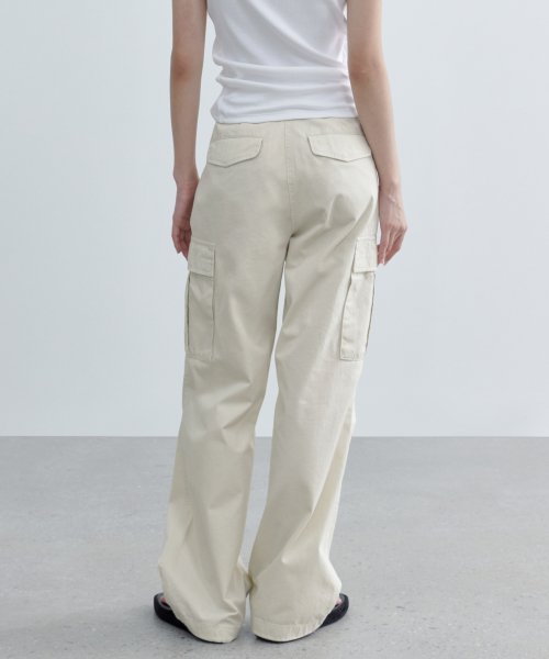 MUSINSA STANDARD WOMAN MUSINSA STANDARD WOMAN Women's Wide Cargo Pants Cream