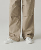 MUSINSA STANDARD WOMAN MUSINSA STANDARD WOMAN Women's Wide Cargo Pants (Beige)