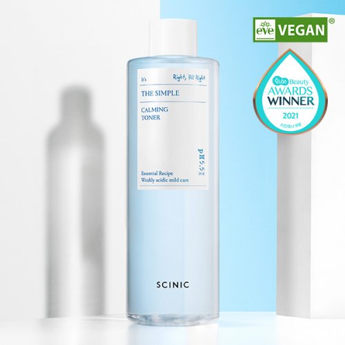 SCINIC SCINIC The Simple Calming Toner 500ml