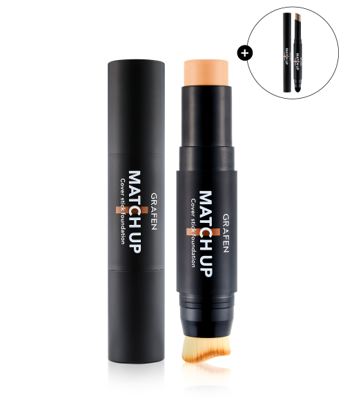 GRAFEN GRAFEN Match-up Cover Stick Foundation + Shading Stick Gift