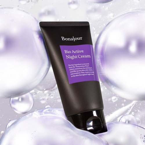 BONAJOUR Vegan Bio-Active Night Cream 80ml (Resurrection Herb Cream)