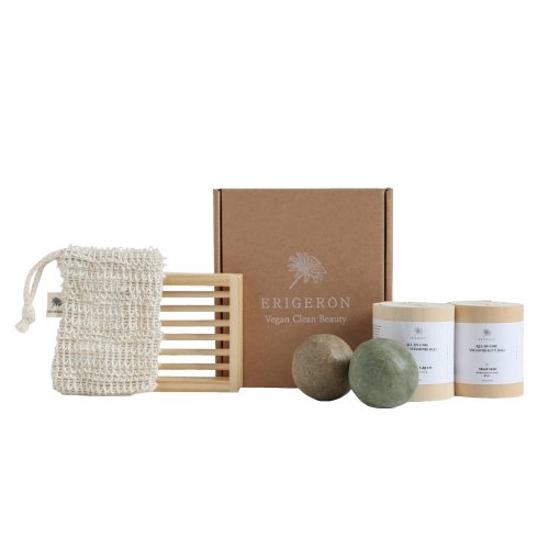 ERIGERON All-in-one vegan shampoo bar house warming set