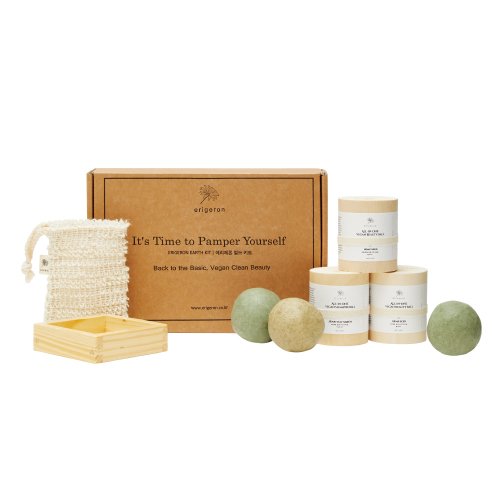 ERIGERON All-in-one vegan beauty ball shampoo ball gift set (3 pieces)