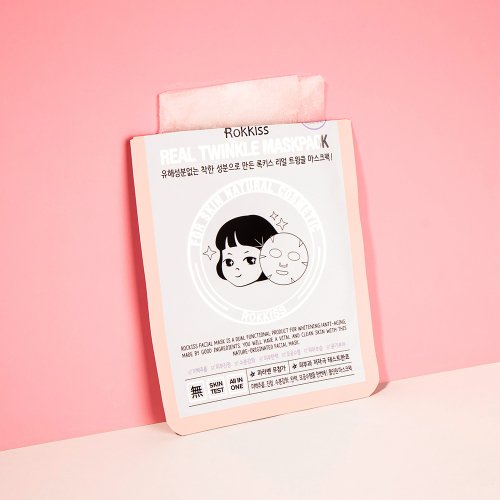 ROKKISS ROKKISS Mildly Acidic Real Twinkle Mask Pack (20 sheets)