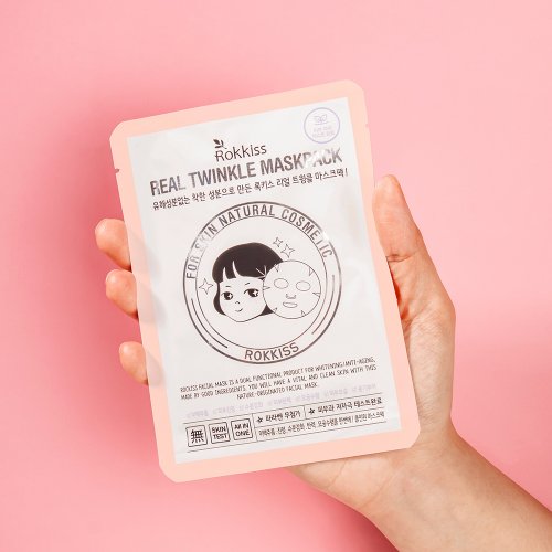 ROKKISS ROKKISS Mildly Acidic Real Twinkle Mask Pack 30 Sheets