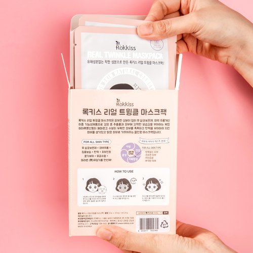 ROKKISS ROKKISS Mildly Acidic Real Twinkle Mask Pack 30 Sheets