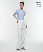 MUSINSA STANDARD WOMAN MUSINSA STANDARD WOMAN Women's Wide Denim Pants [White]
