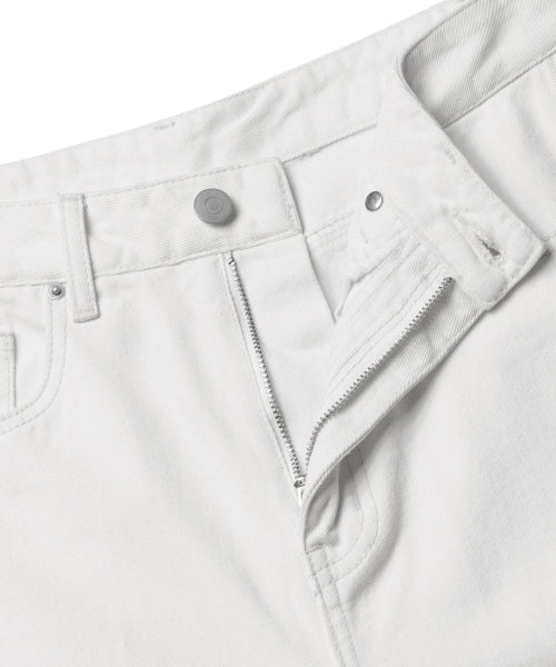 MUSINSA STANDARD WOMAN MUSINSA STANDARD WOMAN Women's Wide Denim Pants [White]
