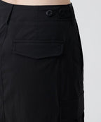 MUSINSA STANDARD WOMAN MUSINSA STANDARD WOMAN Cargo Maxi Skirt (Black)