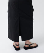 MUSINSA STANDARD WOMAN MUSINSA STANDARD WOMAN Cargo Maxi Skirt (Black)
