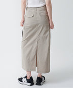 MUSINSA STANDARD WOMAN MUSINSA STANDARD WOMAN Women's Cargo Maxi Skirt [Light Beige]