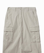 MUSINSA STANDARD WOMAN MUSINSA STANDARD WOMAN Women's Cargo Maxi Skirt [Light Beige]
