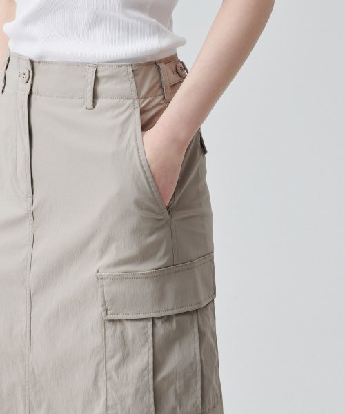 MUSINSA STANDARD WOMAN MUSINSA STANDARD WOMAN Women's Cargo Maxi Skirt [Light Beige]