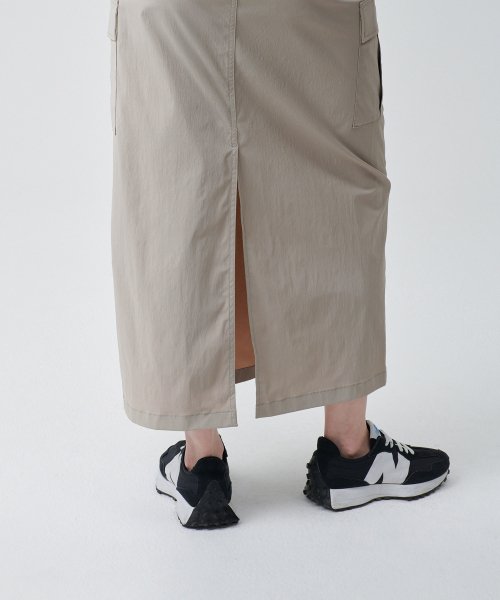 MUSINSA STANDARD WOMAN MUSINSA STANDARD WOMAN Women's Cargo Maxi Skirt [Light Beige]