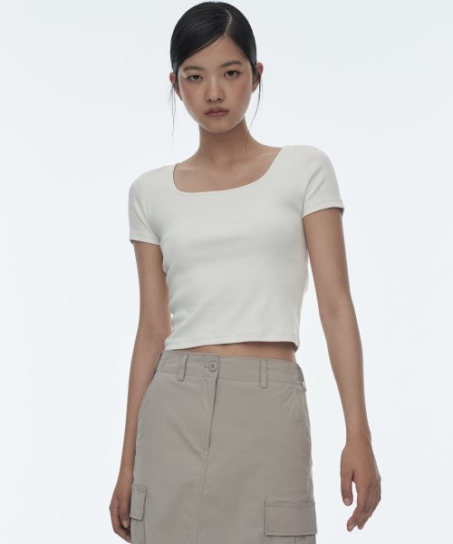 MUSINSA STANDARD WOMAN MUSINSA STANDARD WOMAN Women's Cargo Maxi Skirt [Light Beige]