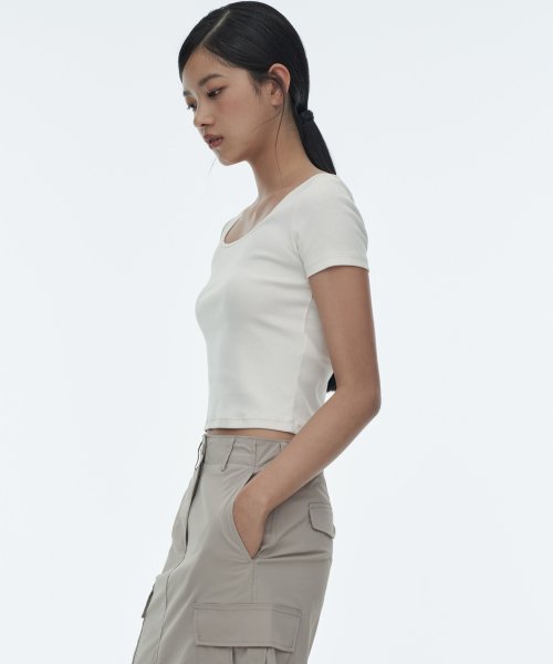 MUSINSA STANDARD WOMAN MUSINSA STANDARD WOMAN Women's Cargo Maxi Skirt [Light Beige]