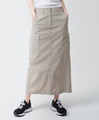 MUSINSA STANDARD WOMAN MUSINSA STANDARD WOMAN Women's Cargo Maxi Skirt [Light Beige]