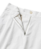 MUSINSA STANDARD WOMAN MUSINSA STANDARD WOMAN Women's Two-Tuck Wide Chino Shorts [White]