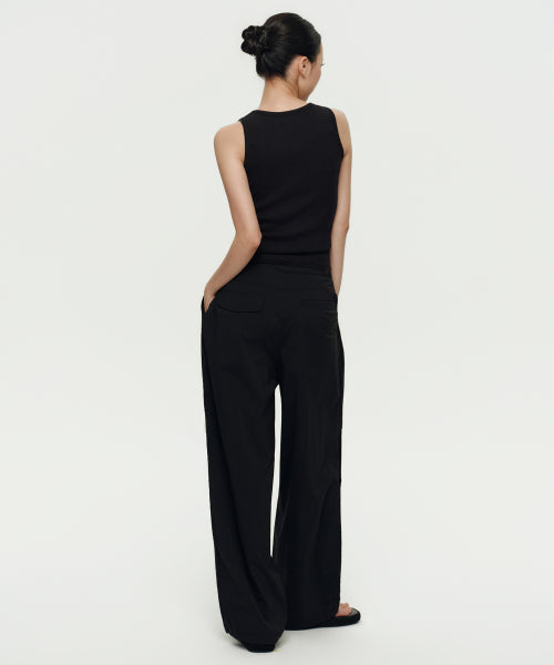 MUSINSA STANDARD WOMAN MUSINSA STANDARD WOMAN Women's Parachute Pants (Black)