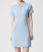 MUSINSA STANDARD WOMAN MUSINSA STANDARD WOMAN Women’s Pique Polo One-Piece (Pastel Blue)