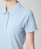 MUSINSA STANDARD WOMAN MUSINSA STANDARD WOMAN Women’s Pique Polo One-Piece (Pastel Blue)